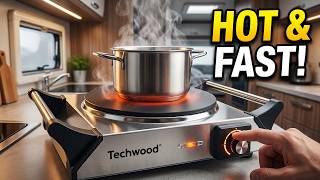 Techwood Hot Plate, Electric Stove for Cooking, 1500 Watts