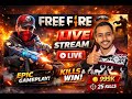 FREE FIRE BR RANK PUSHING LIVE  #FREEFIRE #GAMING