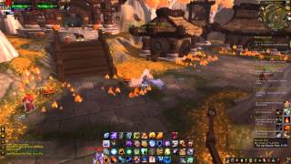 WoW MoP - My Town, It`s On Fire