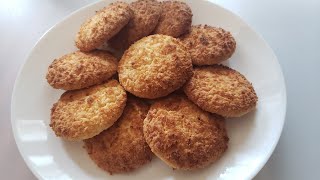 Coconut Cookies।Cookies recipe।নারকেলের বিস্কুট রেসিপি।বিস্কুট রেসিপি