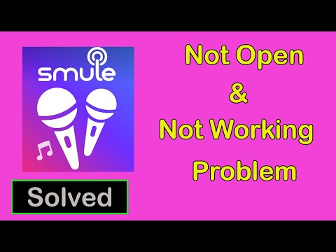 How To Fix Smule Singing App Not Working || Smule Singing App Not Open Problem in Android & Ios