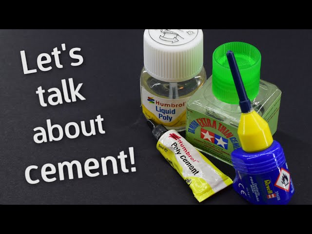 From Humbrol to Tamiya - Let's talk about plastic model cements! (and my  experiences with them) 