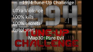 Doom II: 1994 Tune-up Community Project - Map30: Pure Evil (Ultra-Violence 100%)