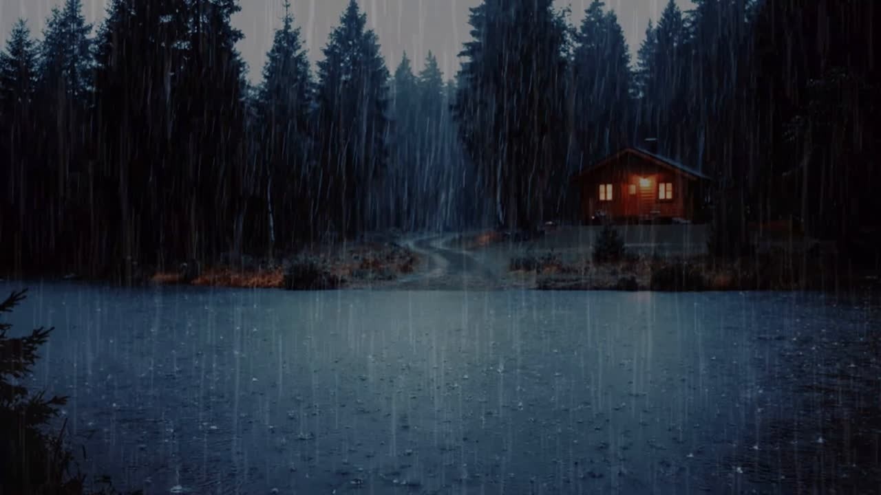 No Ads Rain Sounds For Insomnia – Instantly Fall Asleep With Rain | Deep Sleep Ambience