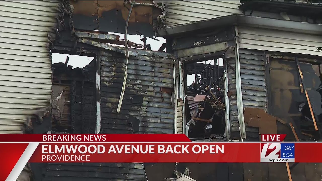 9 displaced by 3-alarm fire in Providence - YouTube