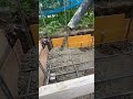 ポンプ車からコンクリートが出る瞬間#shorts #コンクリート #癖になる