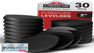 X-Protector Furniture Levelers 30 PCS 2" Black Rubber Shims Review