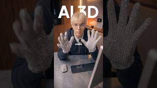 Create this 3D Glove with AI#3dai #ai3d #aidevelopment #3dmodeling #3dgamedevelopment #iceman #drake