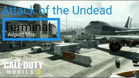 Terminal Map - Attack of the Undead Survivor Victory || QQ9 gameplay || CoD Mobile