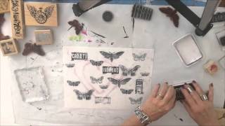 How to Make Tissue Paper / Collage Paper for Mixed Media Projects