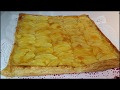 TARTA FÁCIL DE MANZANA Y HOJALDRE