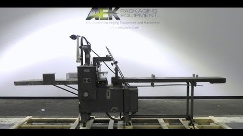 Used- Doboy Model Scotty II Horizontal Flow Wrapper - stock # 70552001