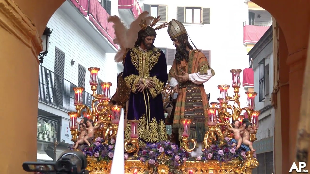 ¡ESPECTACULAR! San Gonzalo en el Postigo con VIRGEN DE LOS REYES 2023 | Santo Entierro Grande