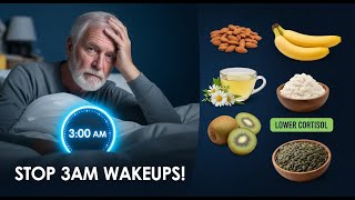 Details Always Waking Up at 3AM Eat These 5 Foods to Lower Cortisol FAST After 60 | Senior Health Secrets News