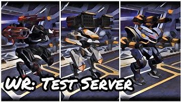 War Robots Test Server: New Weapons - Hussar, Igniter, Avalanche