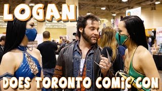 Toronto comic con with sexy cosplayers ...