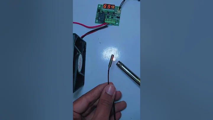 How to use temperature sensor for automatic fan control