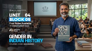 Gender in Indian History | Block 5 Unit 4 | SGOU Undergraduate Programme (Malayalam)