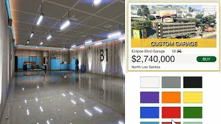 GTA 5 - BUYING The NEW 50 Car Garage! $2,740,000 - Drug Wars DLC screenshot 5