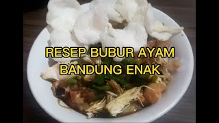 BUBUR AYAM SPECIAL MENU KELUARGA YANG ENAK BISA JADI INSPIRASI USAHA!!!!. 