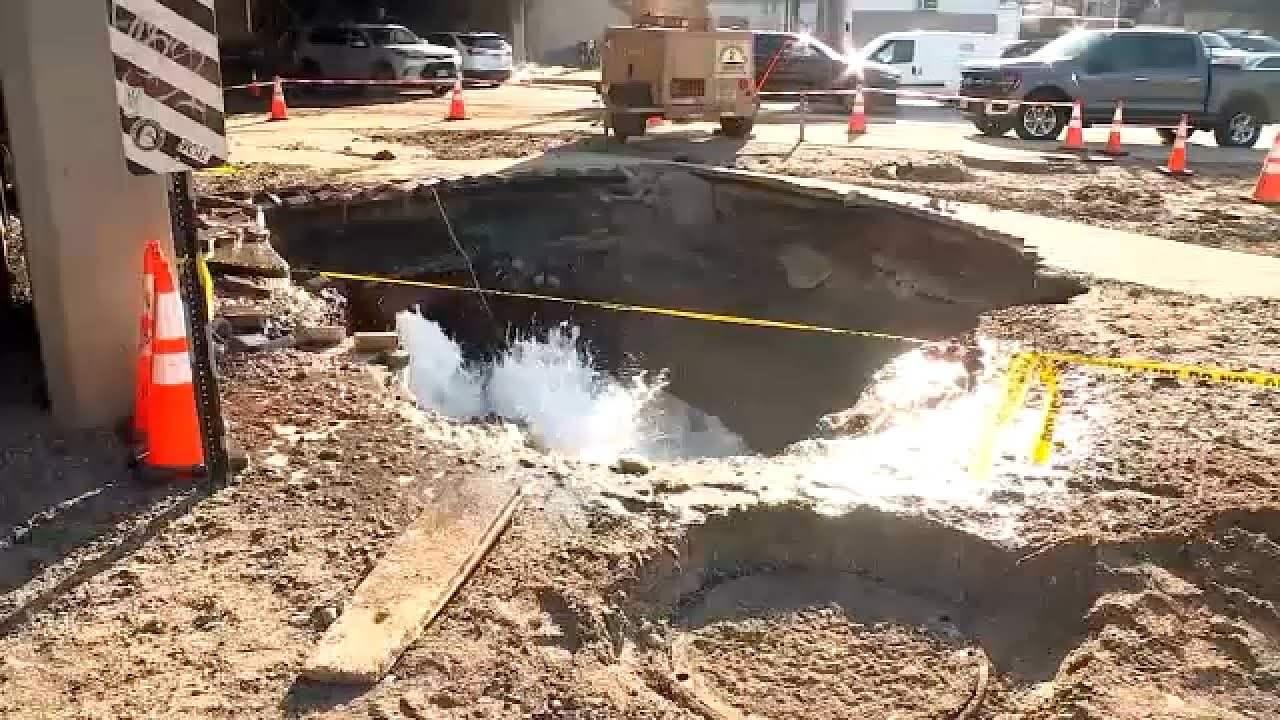 Boil water advisory issued after water main break in Jersey City - YouTube