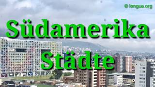 Reise Durch Verschiedene Stadte In Sudamerika Kolumbien Ecuador Longua Org