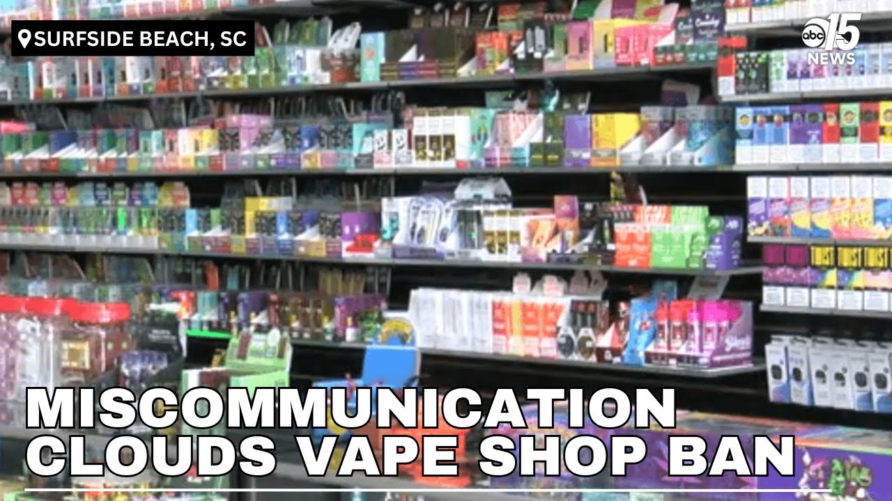 Miscommunication clouds vape shop ban; Surfside Beach email mishap causes  delay
