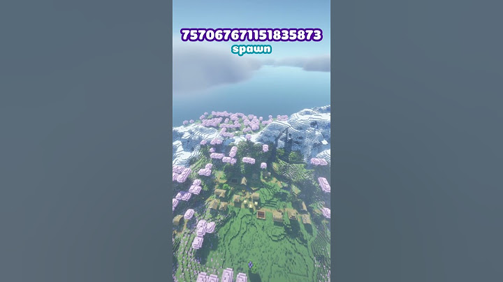 Top 3 Seeds | Todas no Spawn | #minecraft #seed #seeds #realista