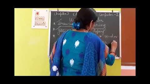 Class I Computer 06 08 2020 by Ms Poonam Singh