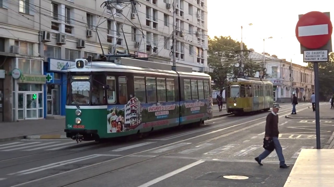 GT4 Iași Tram Tramvai Straßenbahn
