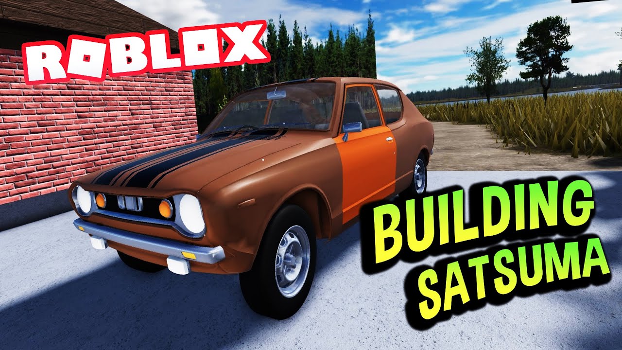 HOW TO PLAY MY SUMMER CAR IN ROBLOX [BUILDING SATSUMA, JOBS, LARGE