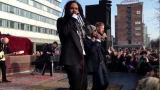 SEEED - Deine Zeit Videodreh in Chemnitz am 02.03.13 Making Off