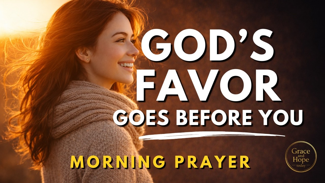 God's Favor Surrounds You Like a Shield | Powerful Morning Prayer for Blessing