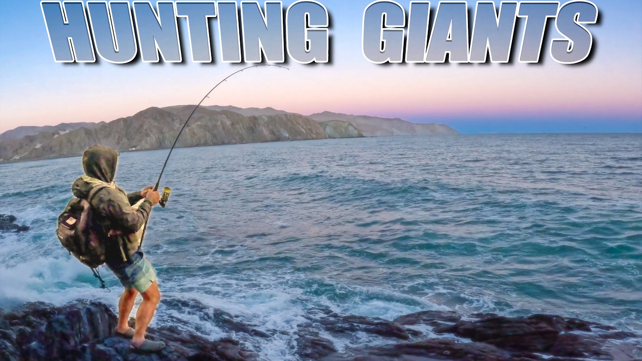 Chasing Giants - Shore Fishing in Baja [Catch & Cook] Ep. 4 of 5
