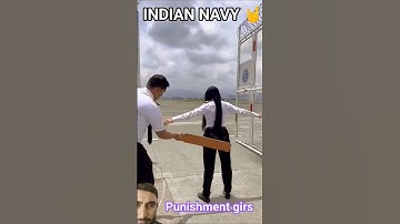 INDIAN NAVY PUNISHMENT GIRLS & FUN 😊 #navy #army #nda #academy #police #shortvideo #short