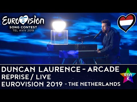 Duncan Laurence "Arcade" (The Netherlands) - Reprise / Live performance | Eurovision 2019 (WINNER)