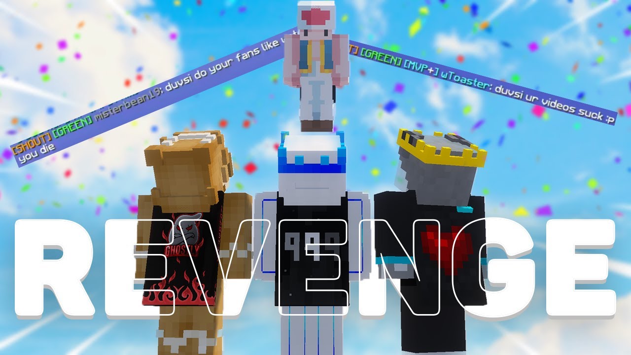 INSANE Bedwars Clutch Against Toxic Fans (They Targeted Me!)