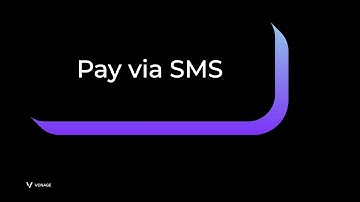 Vonage SMS API demo - Approve payments via SMS messaging