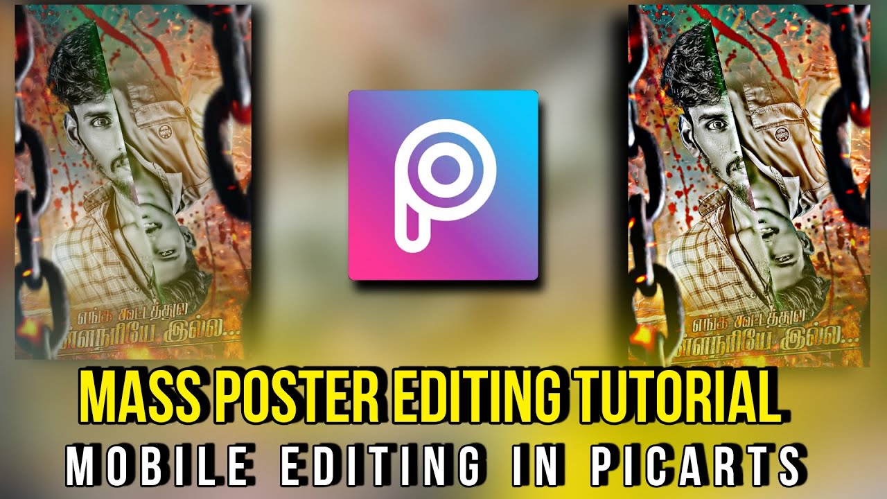 Posters Design Editing Maas Poster Design Editing Tutorial in Picarts ||• Mobilebediting ...