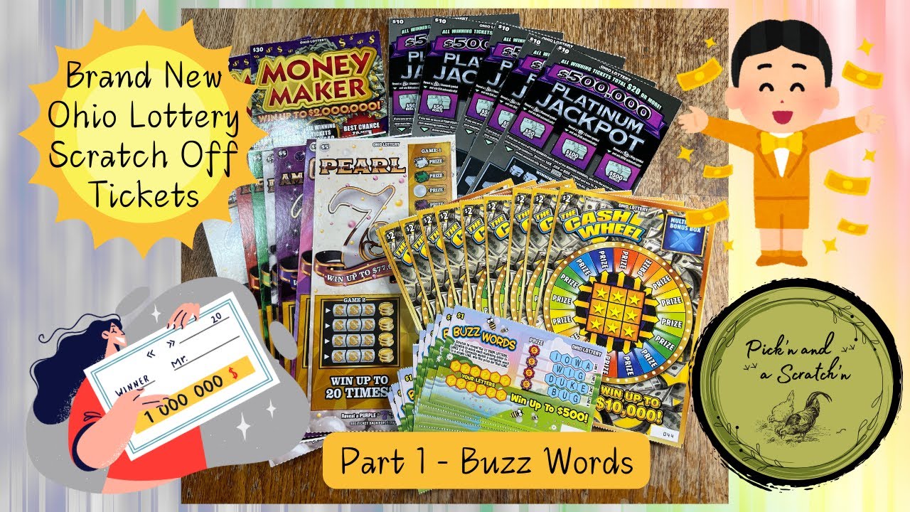Let's find a Honey Pot on $1 Buzz Words - Brand New Ohio Lottery