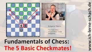 Chess Basics: The 5 Basic Checkmates!