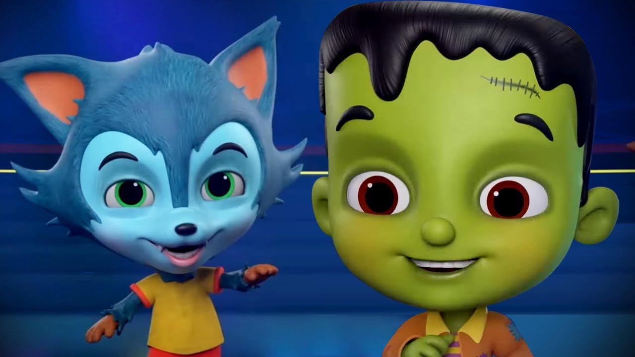 Monster Freeze Dance, Halloween Music and Rhyme for Kids YouTube