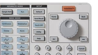 Tektronix AFG31000 Arbitrary Function Generator - Verify your waveform at the DUT with InstaView