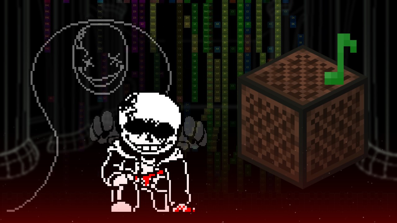 An Enigmatic Encounter - Minecraft Noteblock Cover