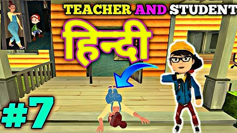 Spooky Teacher Scary School Game: Scary Prankster 3D Game Gameplay Walkthrough Part 7 (iOS, Android)