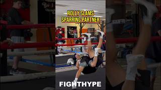 Rolly Romero SLAMS Sparring Partner after Illegal Shot