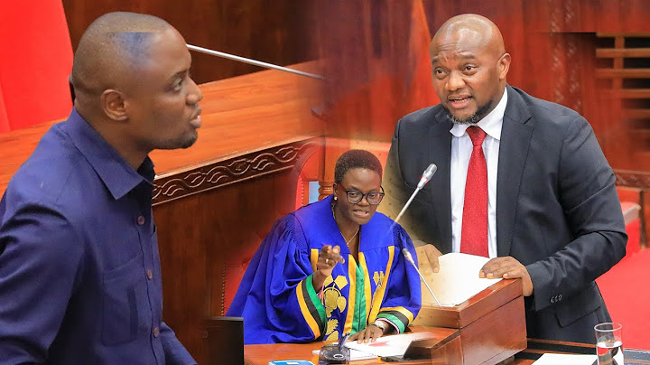 GAMBO AIBUKA TENA BUNGENI, ADAI WAZIRI MCHENGERWA KALIDANGANYA BUNGE "AMEPOTOSHWA NA ALIYOWATUMA"