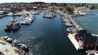 Dragør Havn Baltic Denmark 2018.07 Aerial Video