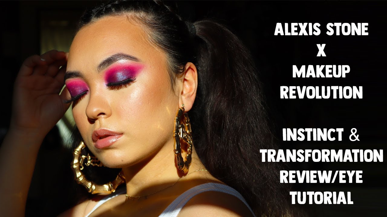 Alexis Stone X Makeup Revolution Mini Review/Eye Makeup Tutorial YouTube