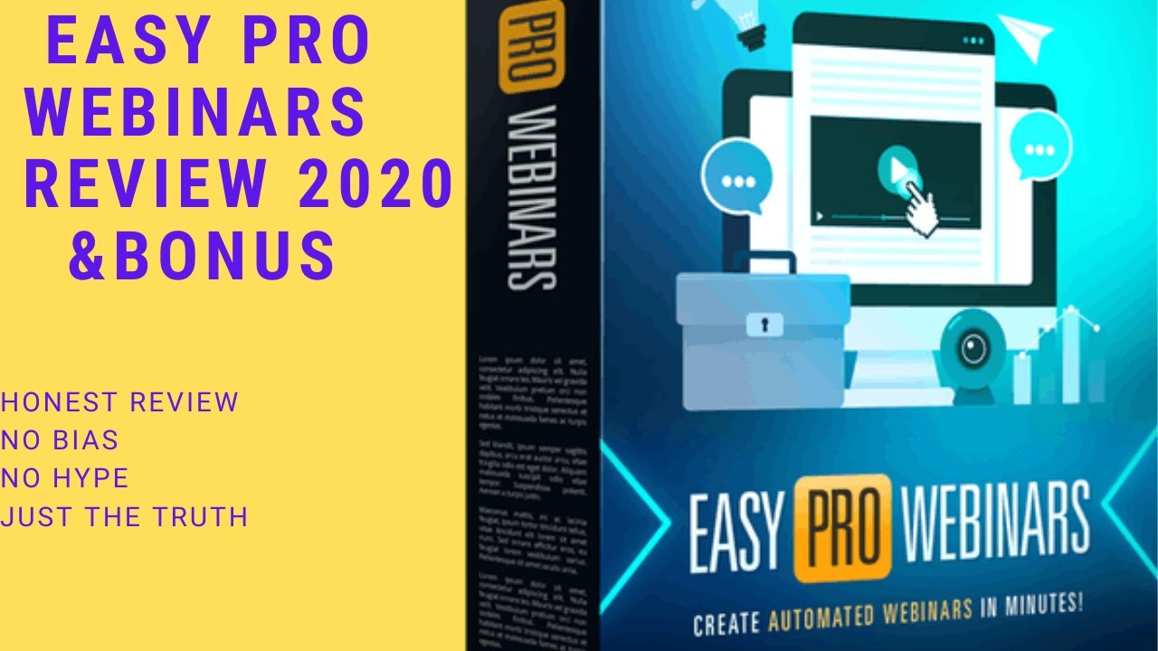 Easy Pro Webinars Review 2020 & Bonuses | How it Works